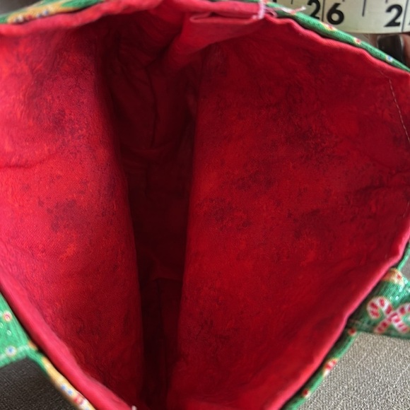 Gingerbread gift bag.  Reusable handmade - Picture 5 of 6